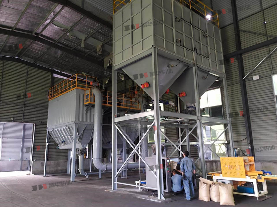 裂解炭黑深加工磨粉系統(tǒng)--臨沂某公司