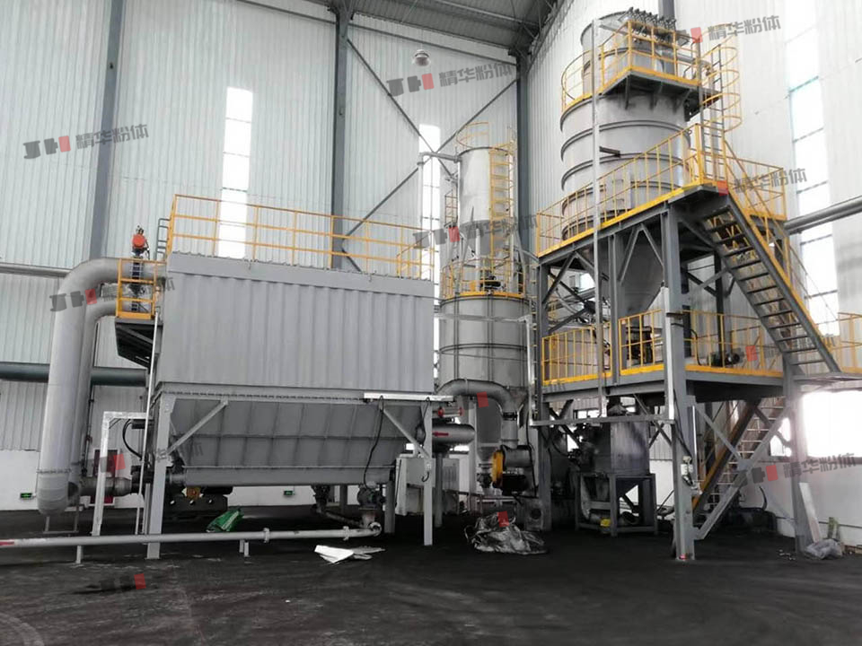 裂解炭黑深加工磨粉包裝成套系統(tǒng)--榆林某化工公司
